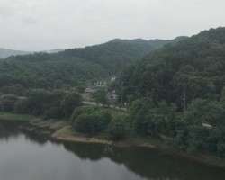호수쪽 전경